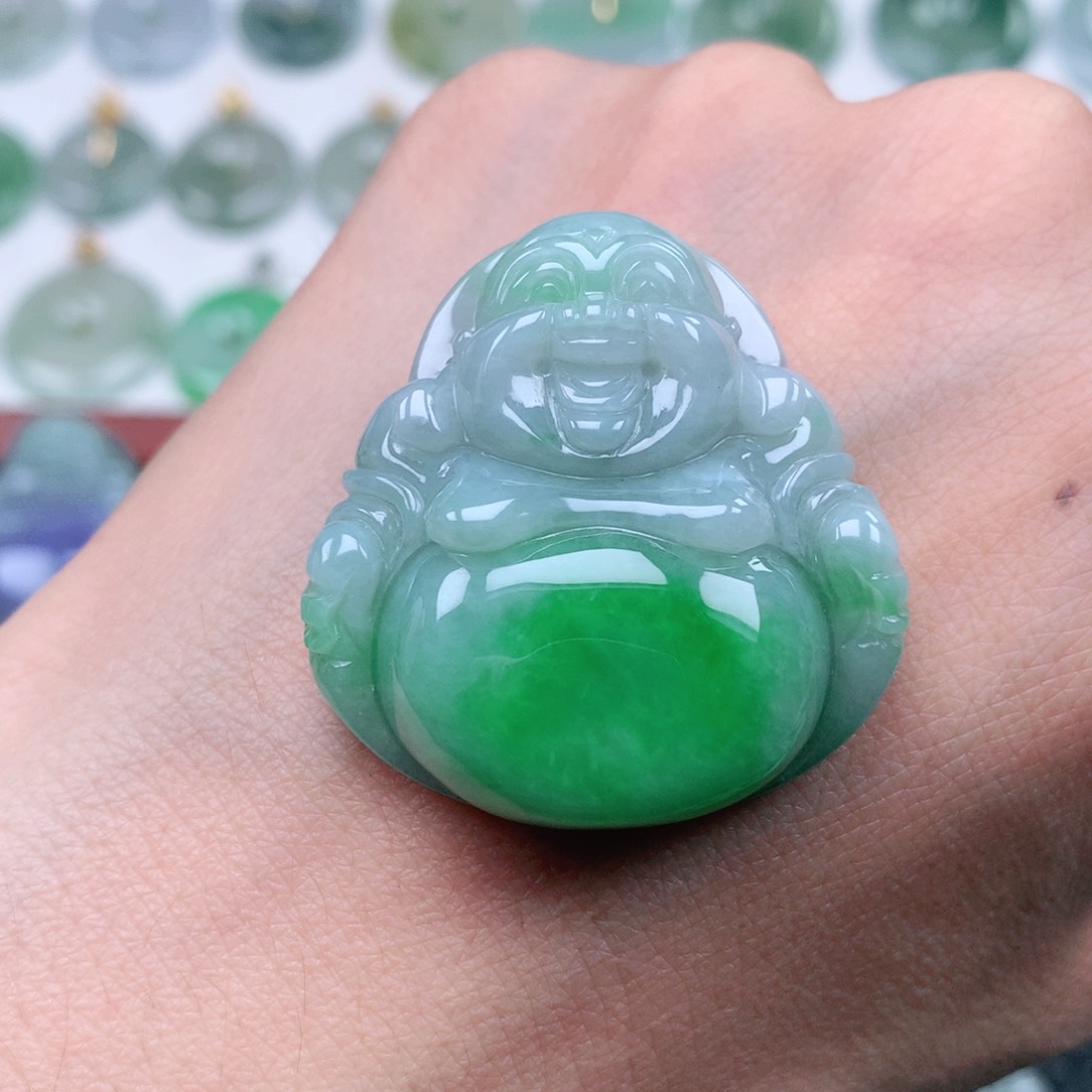 翡翠吊坠(不含链)未镶嵌