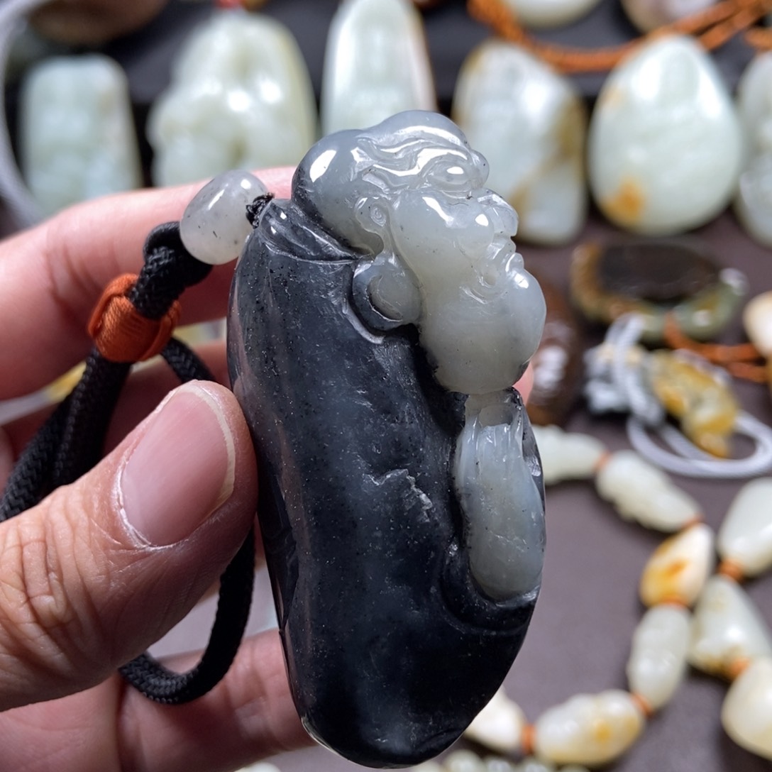 和田玉把件未镶嵌