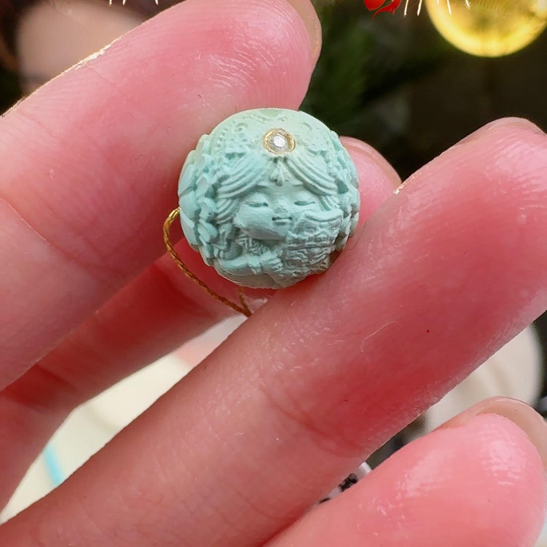 绿松石珠宝奇石未镶嵌