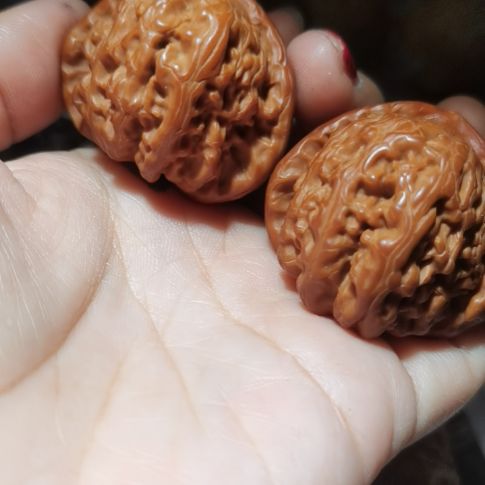 猴头核桃吊坠41白狮子