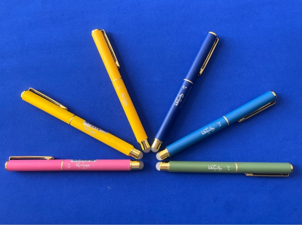 一年级至六年级桑博扎藏文钢笔共六支（送40支墨囊）长度10.5