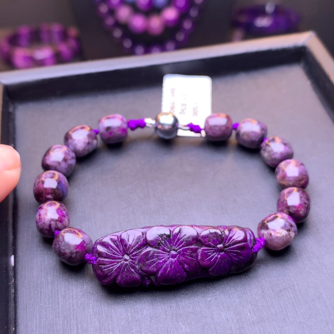 苏纪石（舒俱来）手链未镶嵌