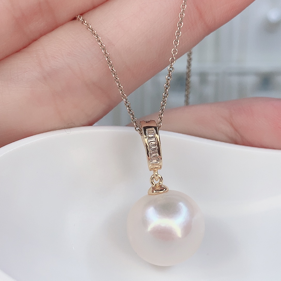 吊坠(赠链)淡水珍珠合金
