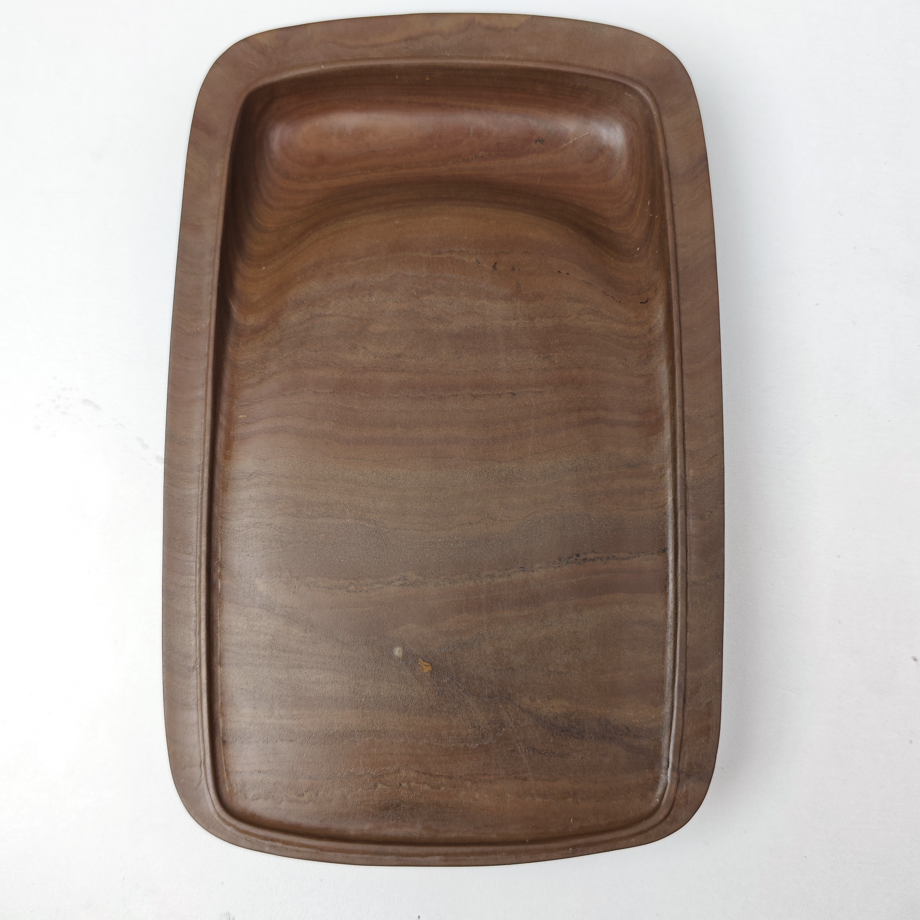 河南嵩山禅砚砚书法用砚文房四宝砚天然原石椭圆淌池砚