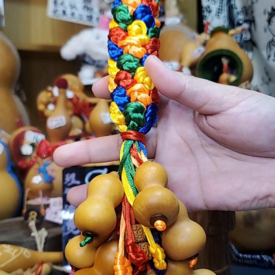 笙箫葫芦记精品手作—14车—藏式葫芦门挂格桑花16