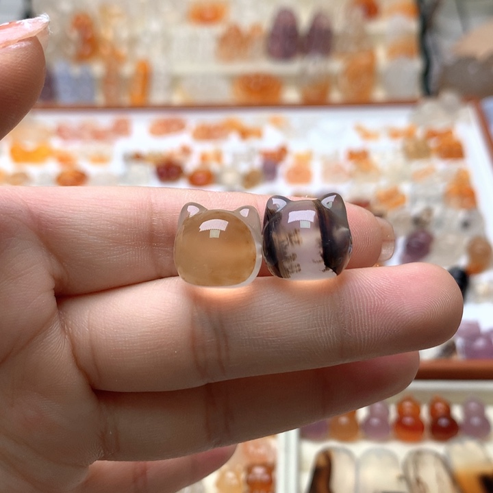 玛瑙/玉髓未镶嵌玛瑙葫芦