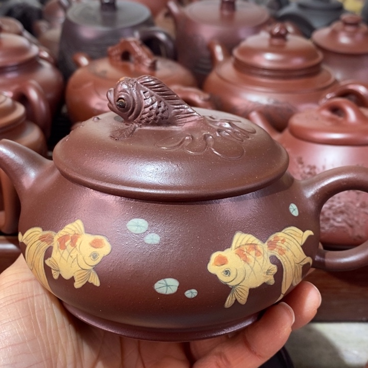 紫砂茶壶?***司微瑕处理一把