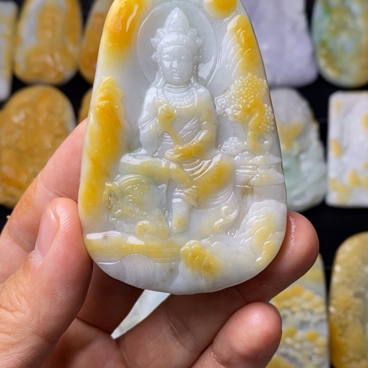 定制翡翠未镶嵌自*翡翠