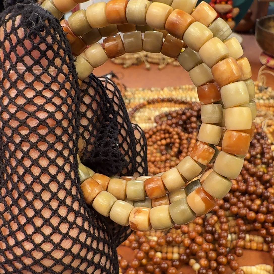 手串菩提根/象牙果龙脊菩提多宝直切