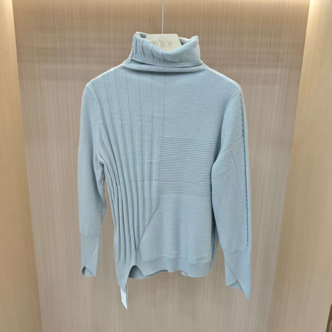 【LJWM】绵羊毛高领上衣 5722