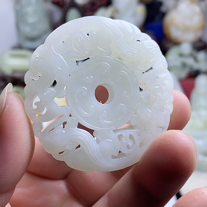 和田玉挂件未镶嵌