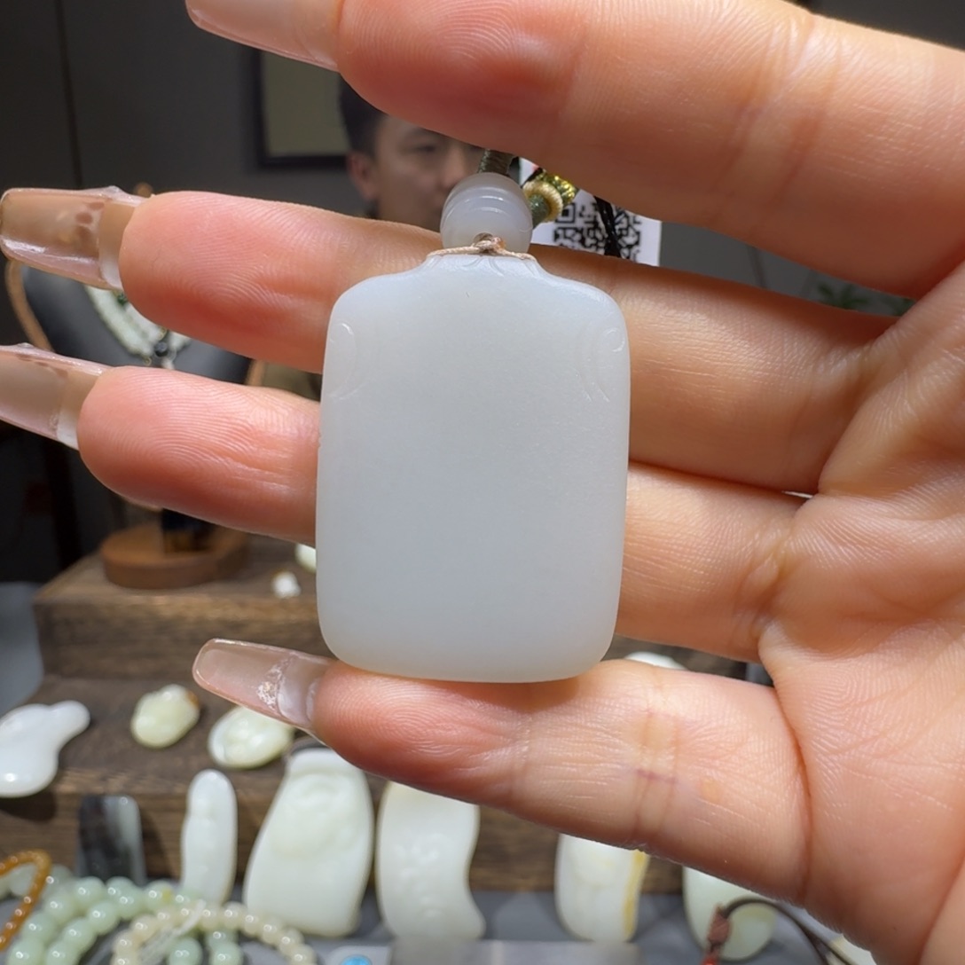 和田玉挂件未镶嵌小*