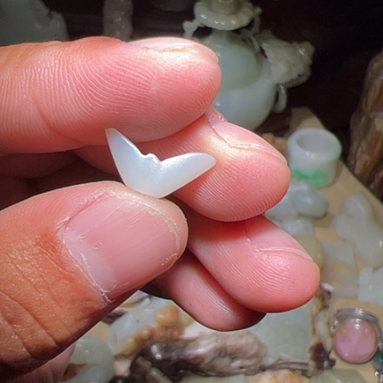 【闪购商品】和田玉（糖玉）颈饰未镶嵌唯**尊