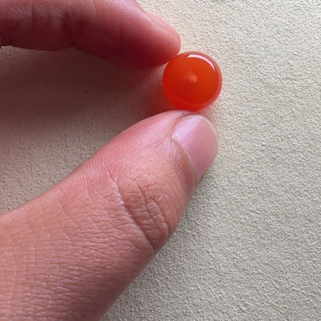 南红玛瑙隔珠13.2*9未镶嵌