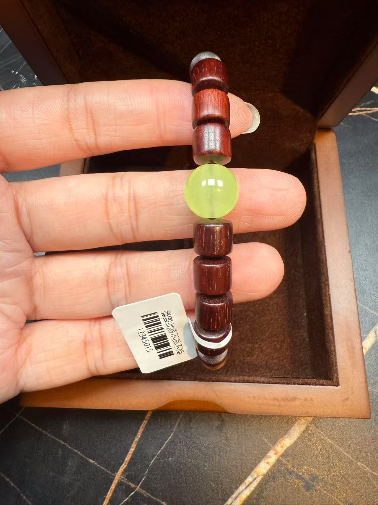 夜光木桶珠8mm22颗