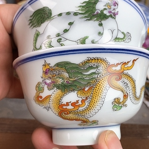 景德镇陶瓷藏式茶碗