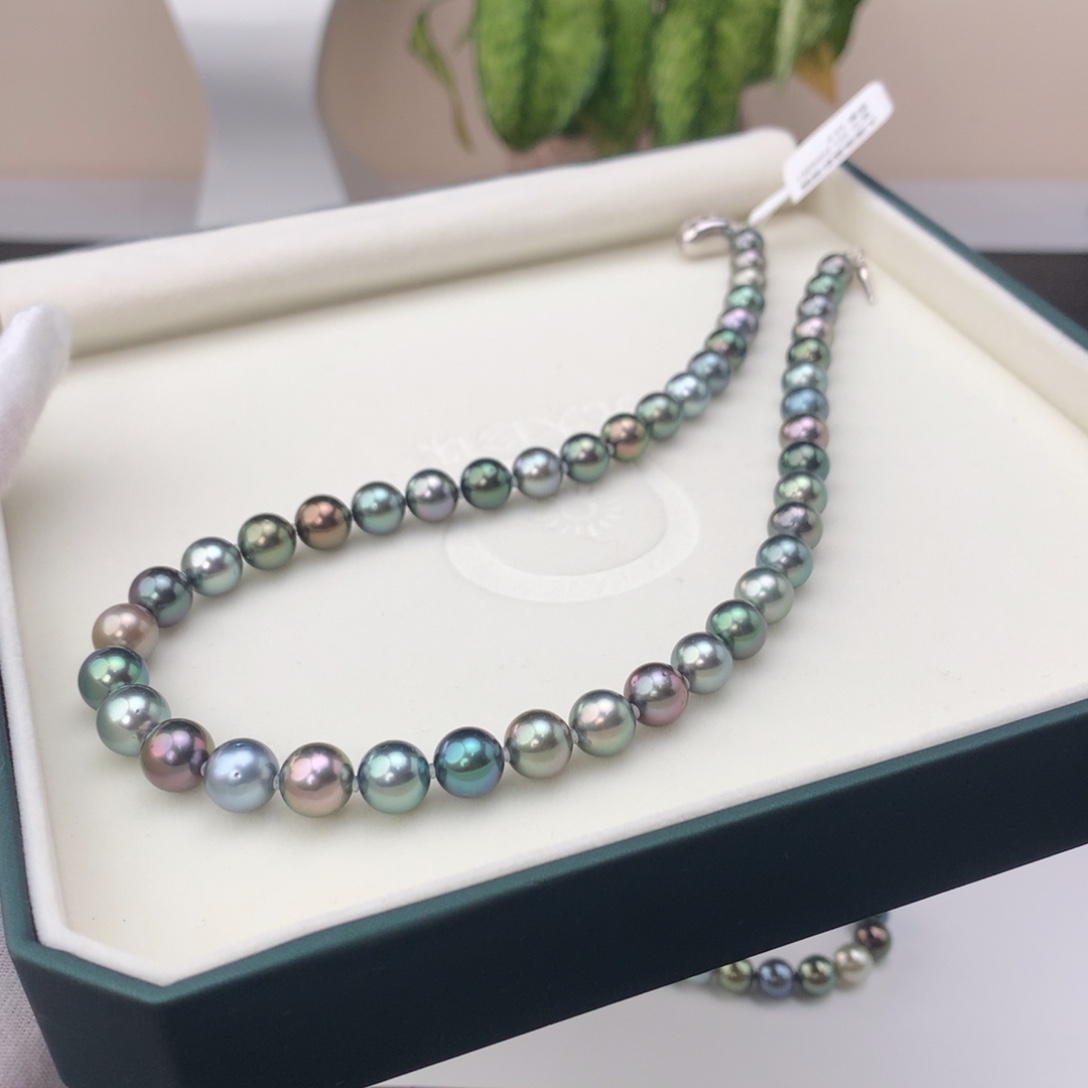 海水珍珠颈饰银S925镶嵌