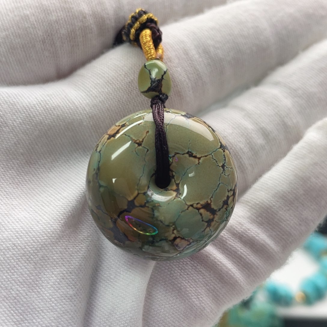 未镶嵌绿松石珠宝奇石