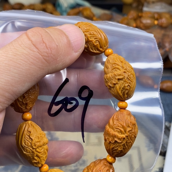 橄榄核手串/手链橄榄核雕工艺手串