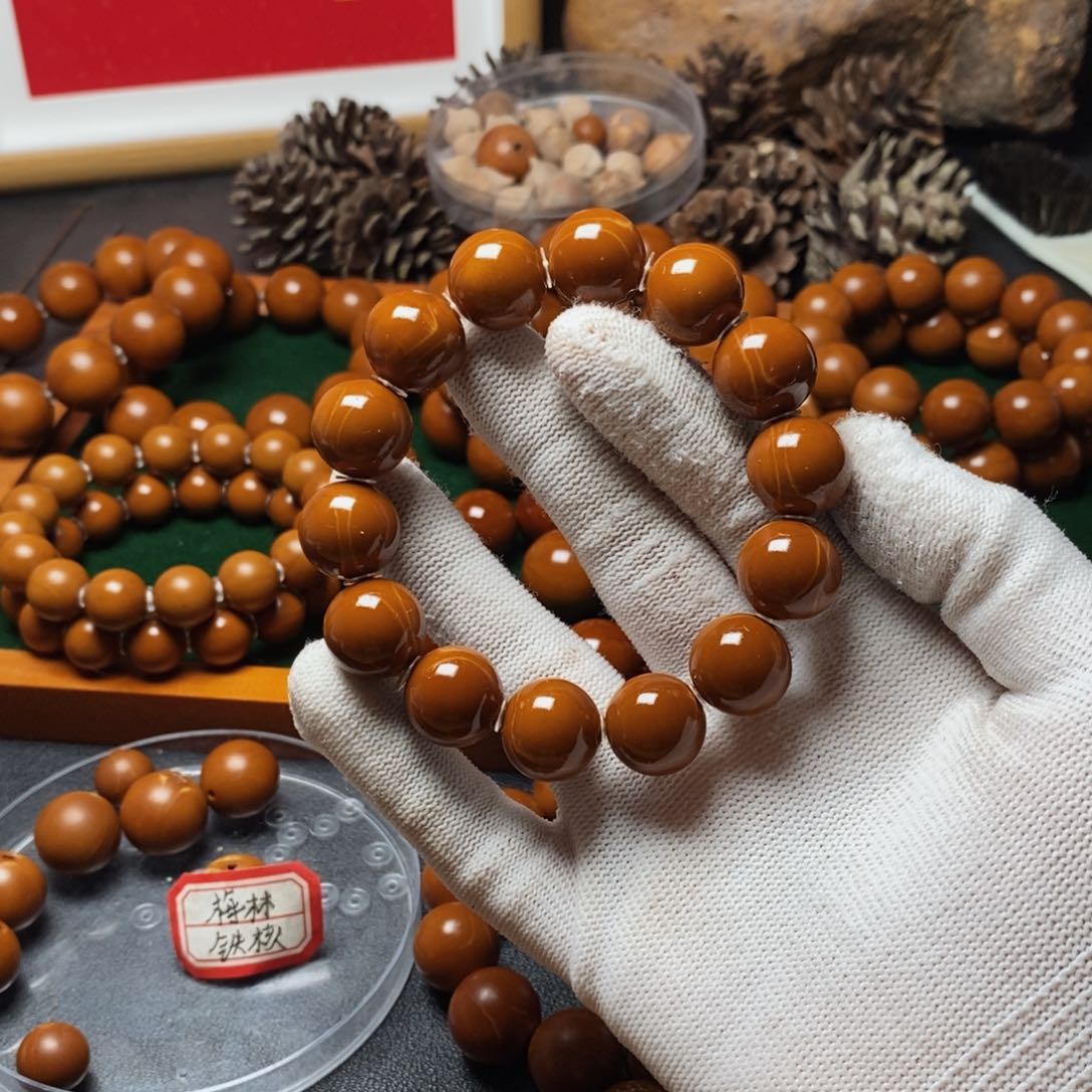 橄榄核手串/手链梅林铁核1.5尺寸