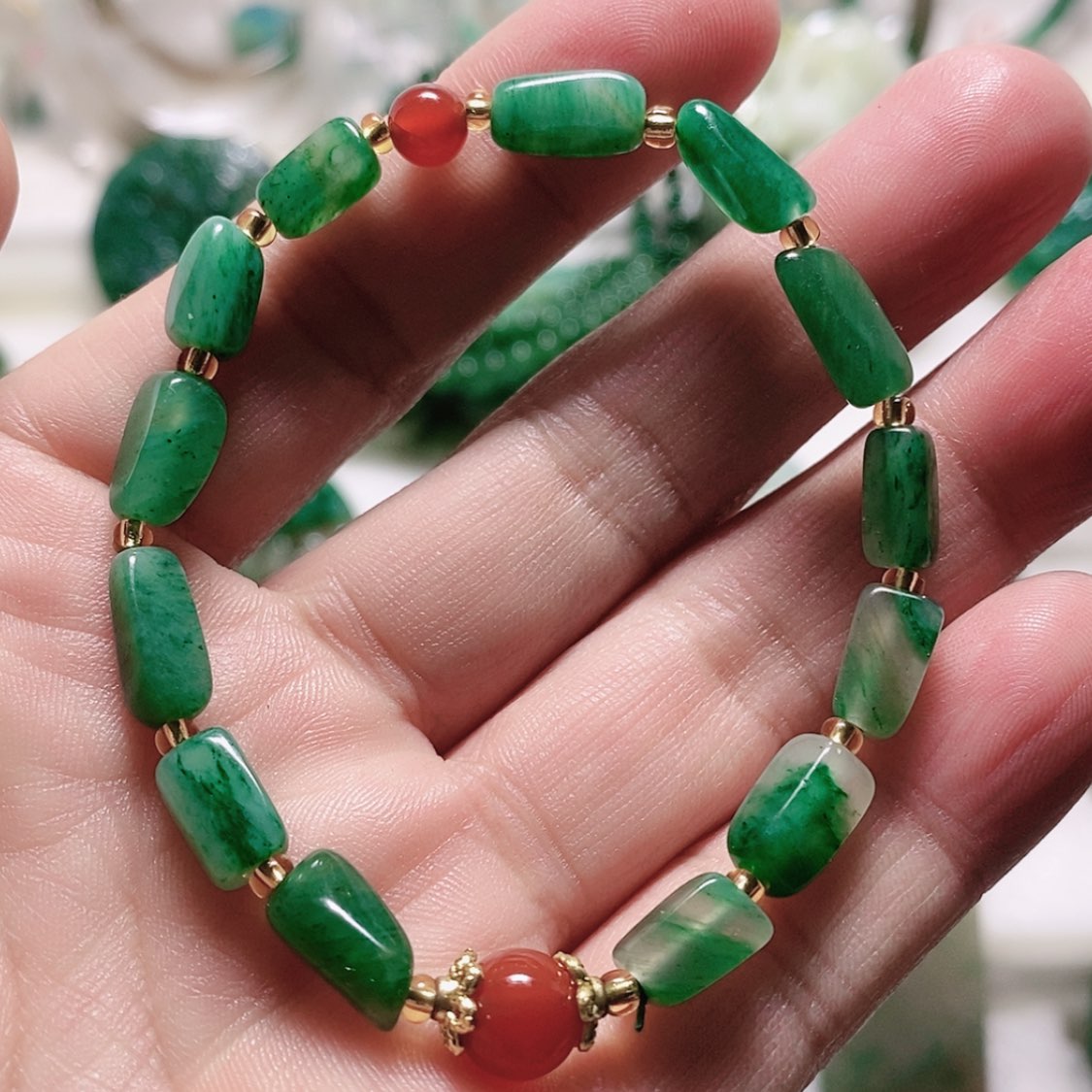 【闪购商品】未镶嵌独山玉镯子56