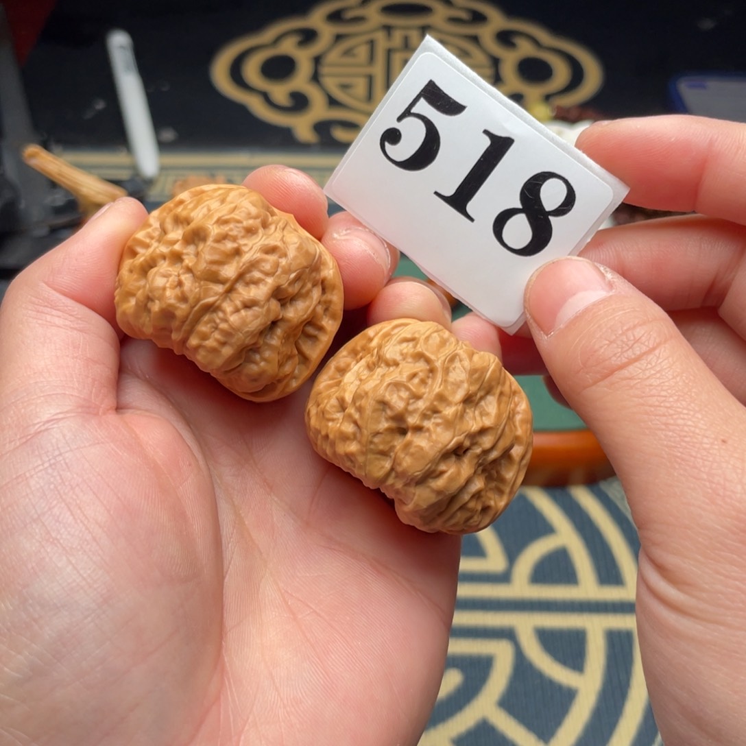 桃核把件38蛤蟆头518号