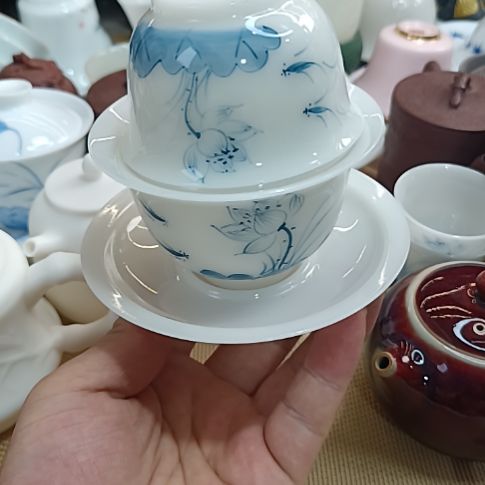 奋***想茶具直播，满15包邮！璞玉手绘