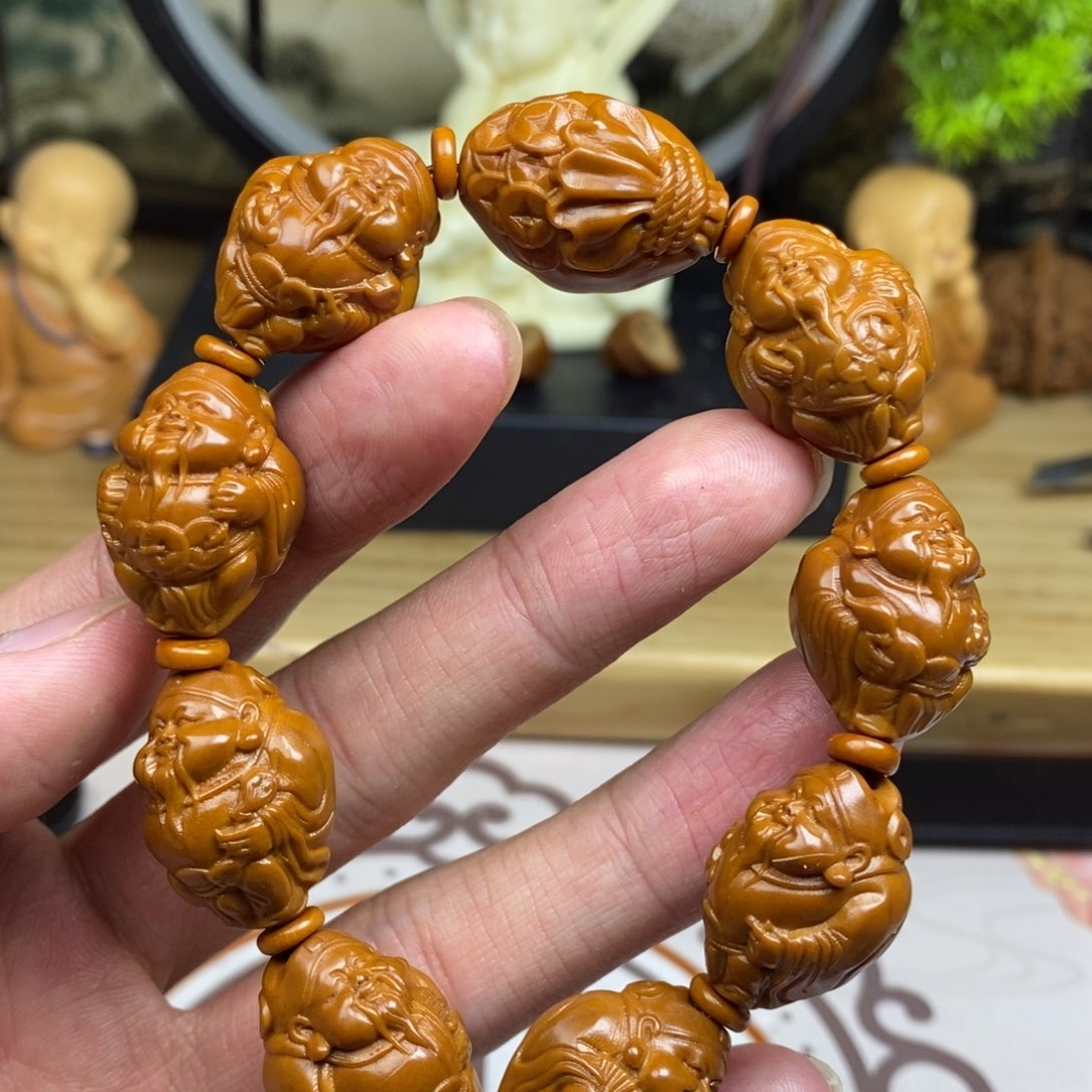 橄榄核手串/手链橄榄核雕工艺手串