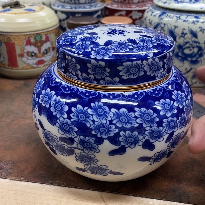 陶瓷罐茶叶罐密封罐储物罐