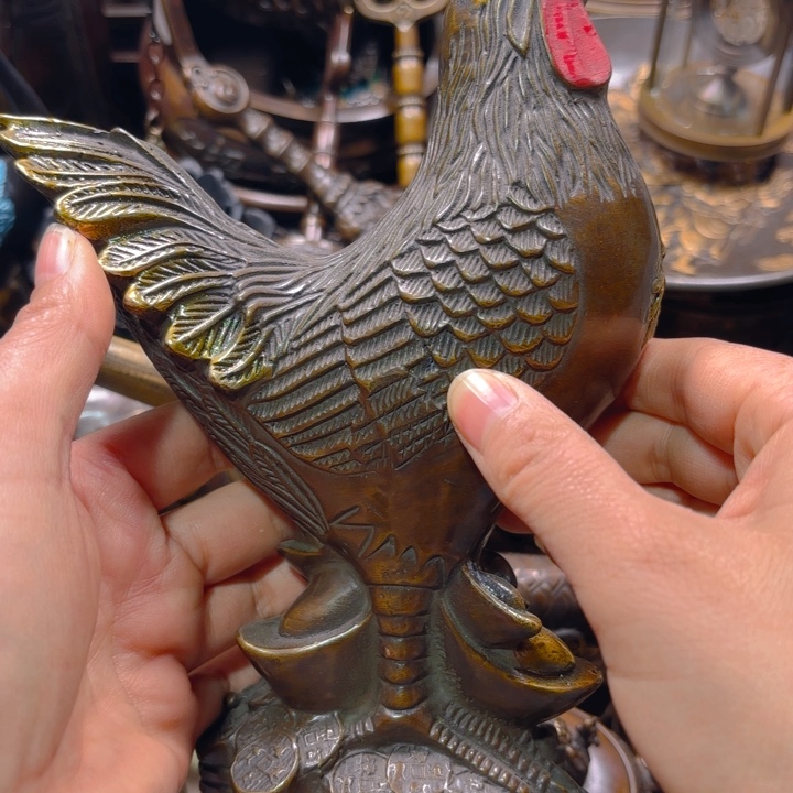 铜器摆件收收藏藏