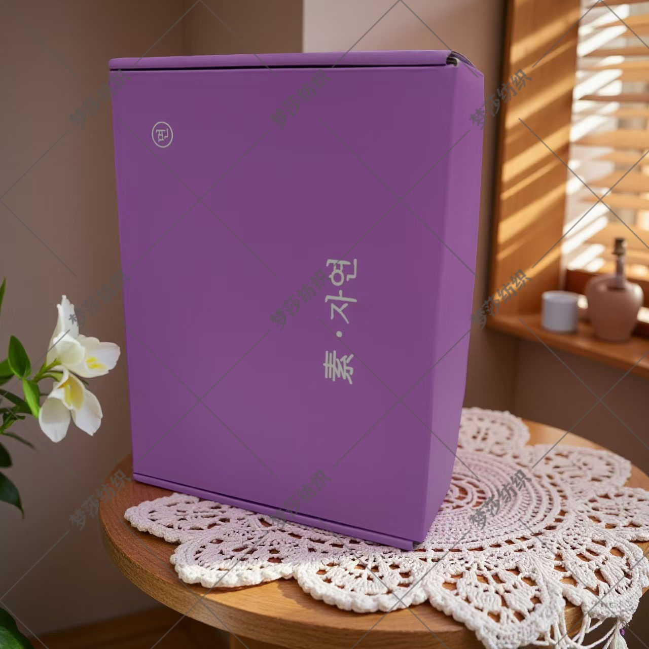 【原装正品 素·자연】罗布麻轻奢棉麻擦手巾毛巾（五条装）