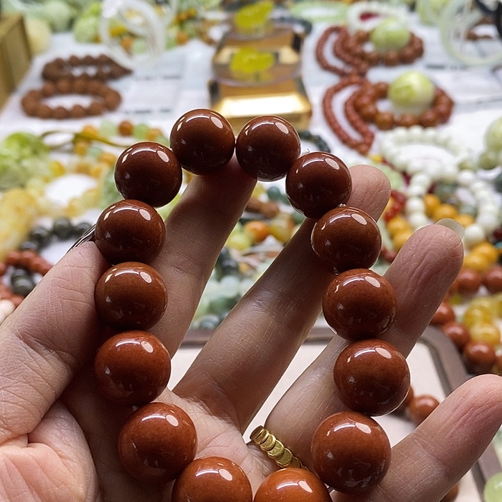 未镶嵌蛇纹石玉手镯松****2