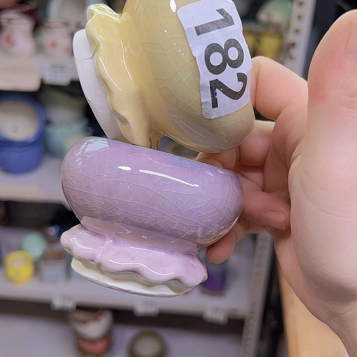 红陶陶瓷花盆当场满12包邮