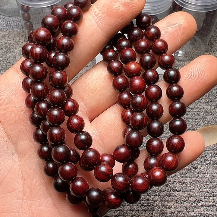 藤类海南红降花梨公0.8/108圆柱精品黑金