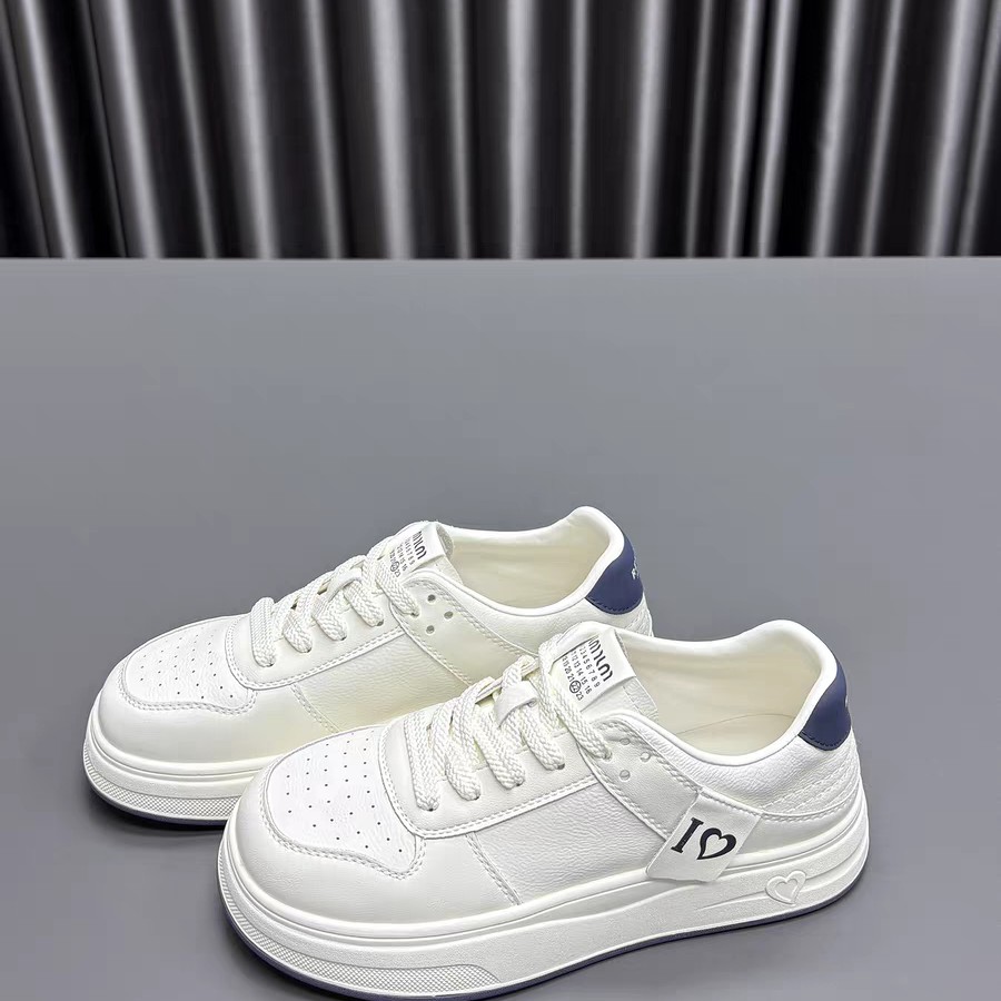 佰家469542565秋季新款简单舒适时尚百搭小白鞋