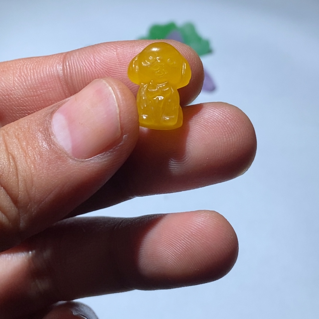 庄***翡翠未镶嵌颈饰吊坠