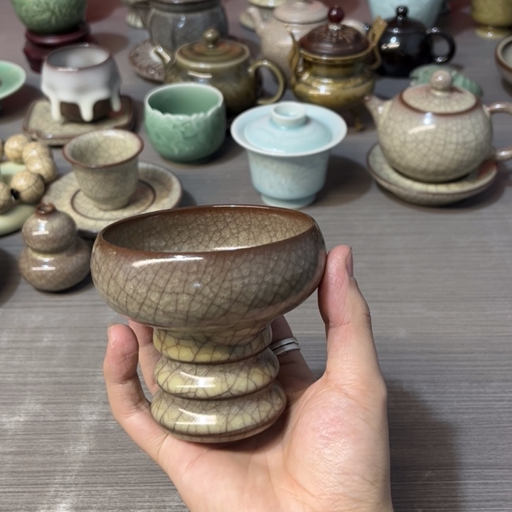 蒋加宝 传世哥窑 天冬宝