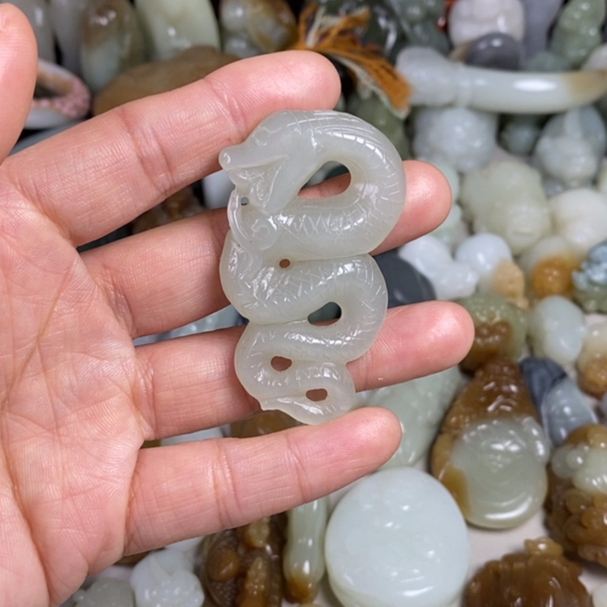 【闪购商品】未镶嵌和田玉挂件