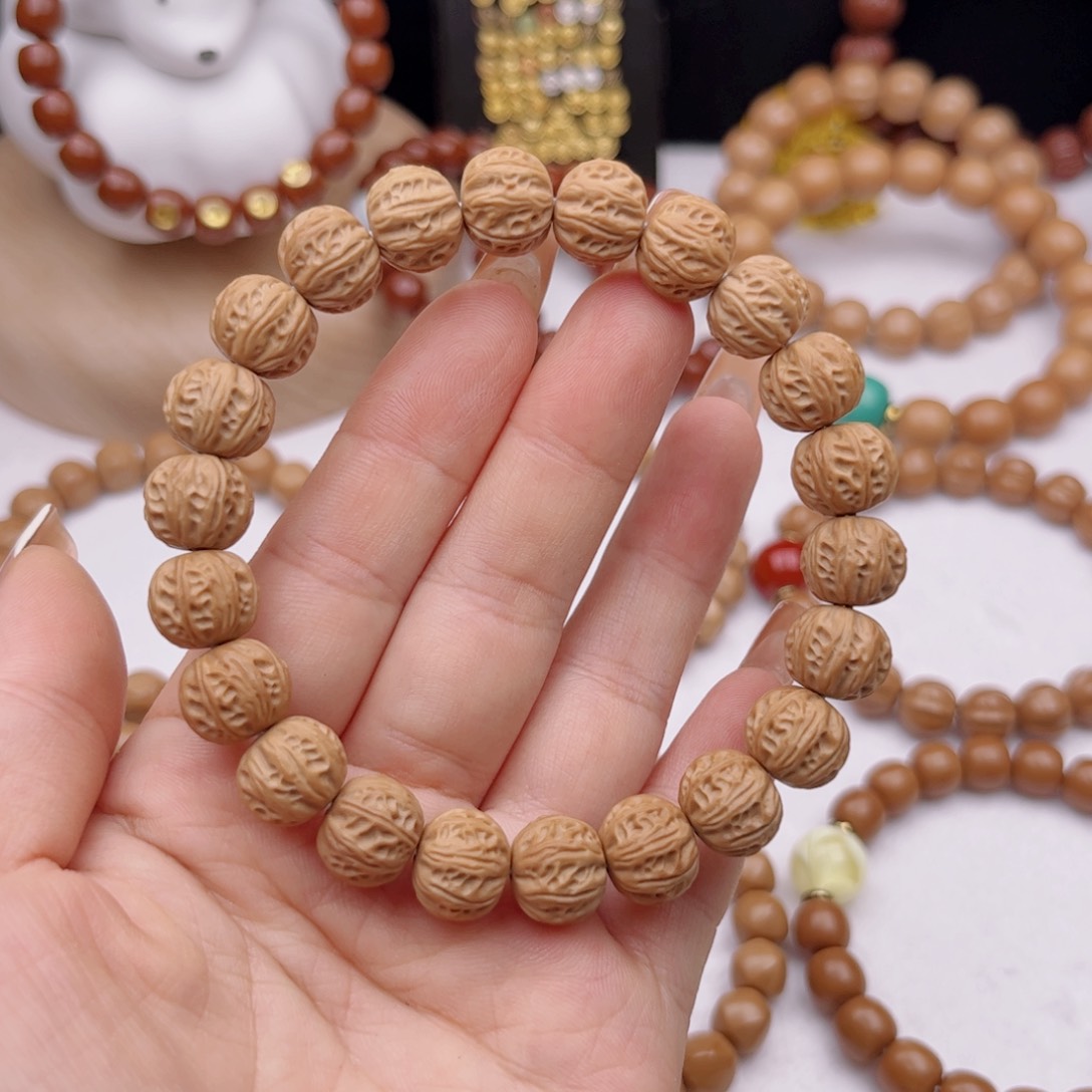 猴头核桃手串京八棱