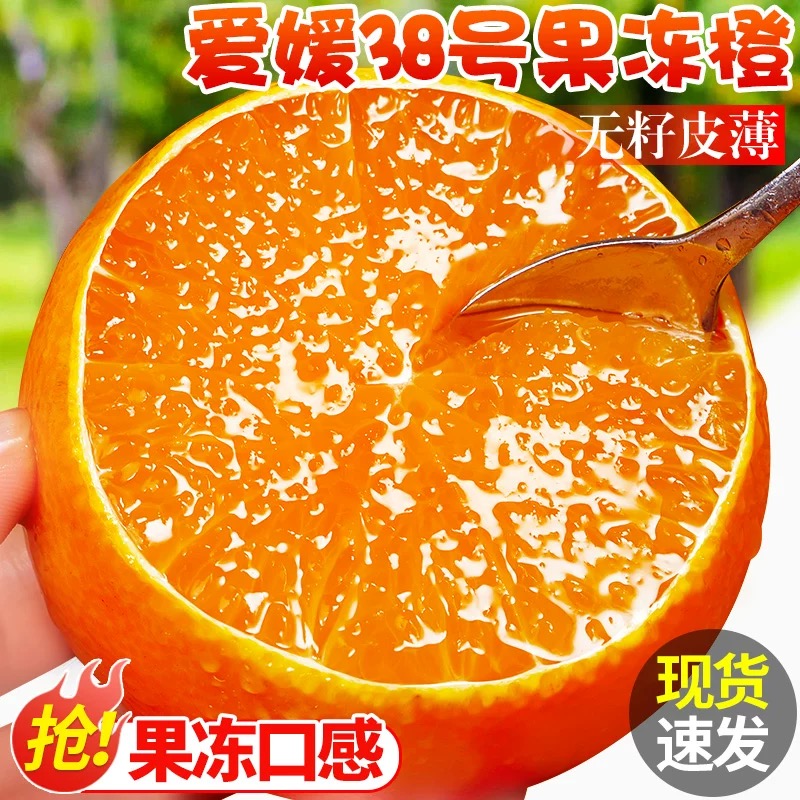 【坏果包赔】四川爱媛38号果冻橙4/5/8斤现摘现发应季水果