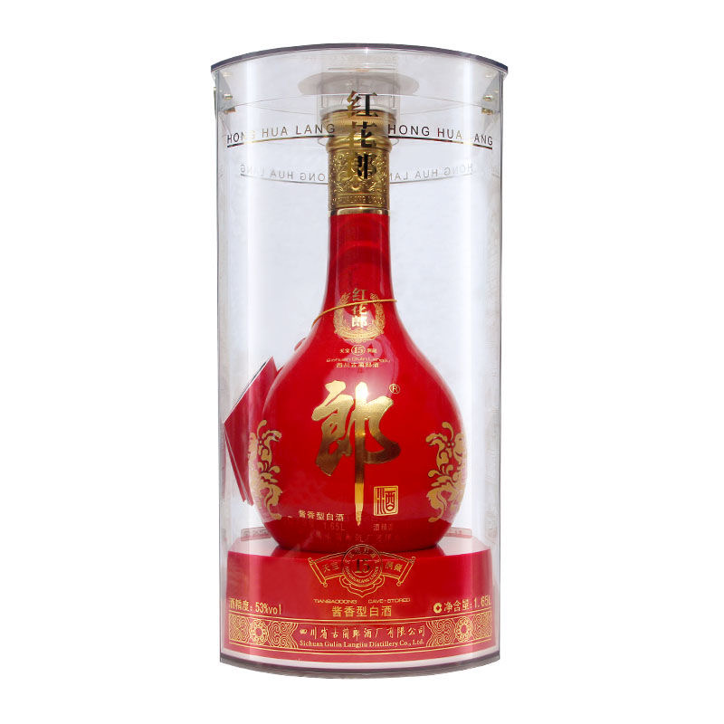 郎酒红花郎酒-红十五（1.65L装)香型白酒53度1.65L