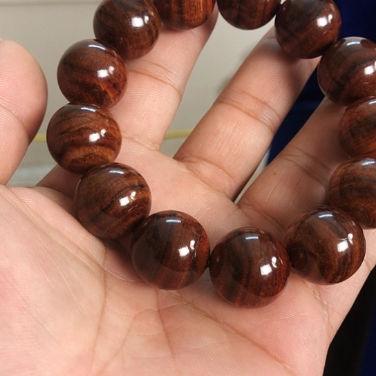 黄花梨/降香黄檀手串/手链1.8紫油梨手串