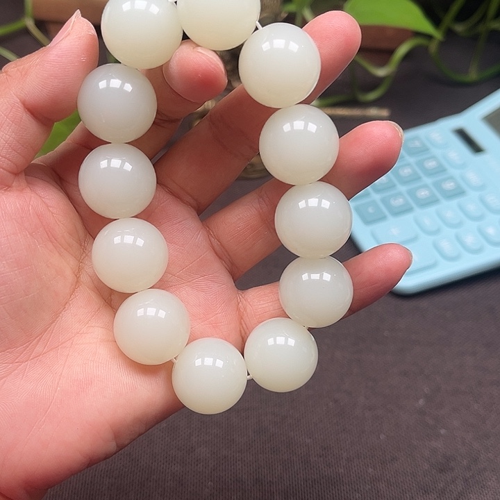 和田玉（白玉）未镶嵌套链