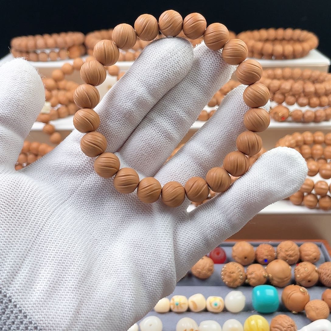 猴头核桃手串定风珠