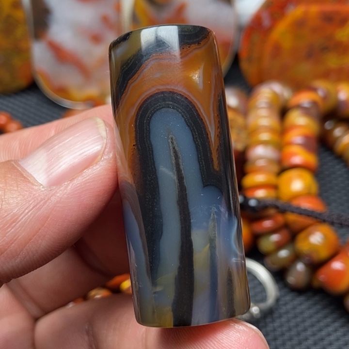 玛瑙/玉髓吊坠未镶嵌