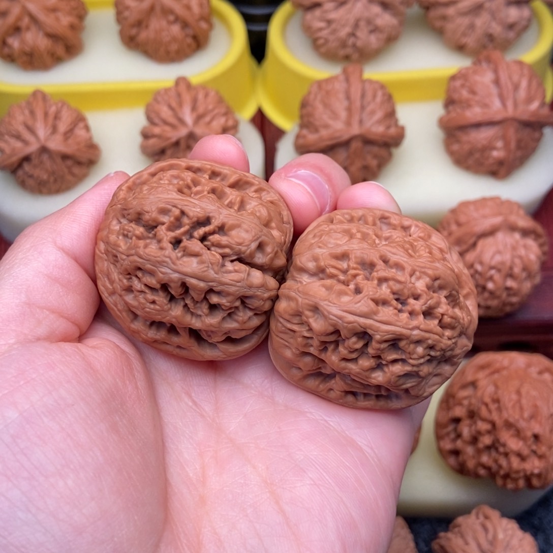 文玩核桃把件39全品平谷粗筋