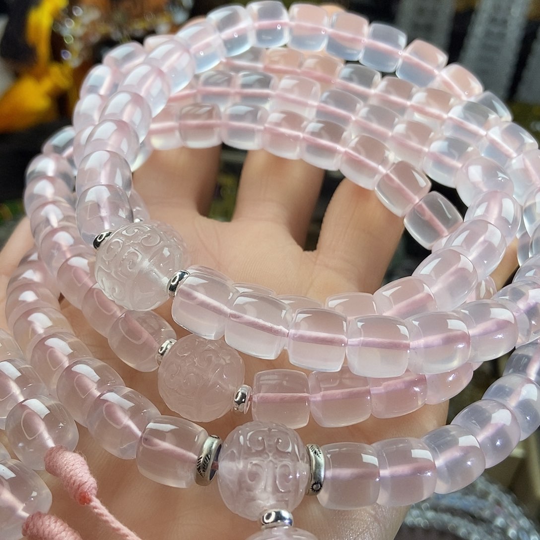 未镶嵌套链水晶水晶108颗盘珠