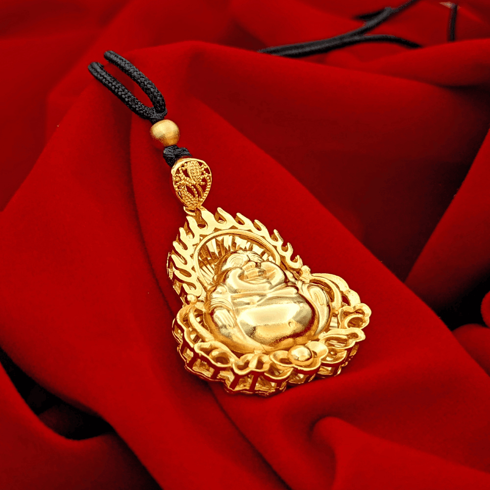 合金吊坠 2024新款【弥勒佛吊坠】气质时尚精美轻奢经典百搭潮流款