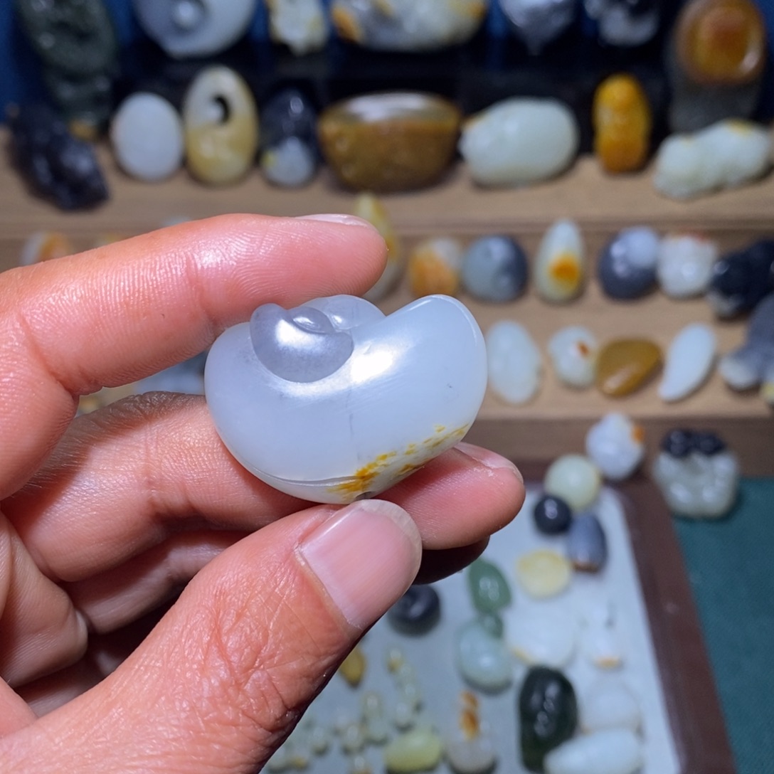 和田玉吊坠(不含链)未镶嵌