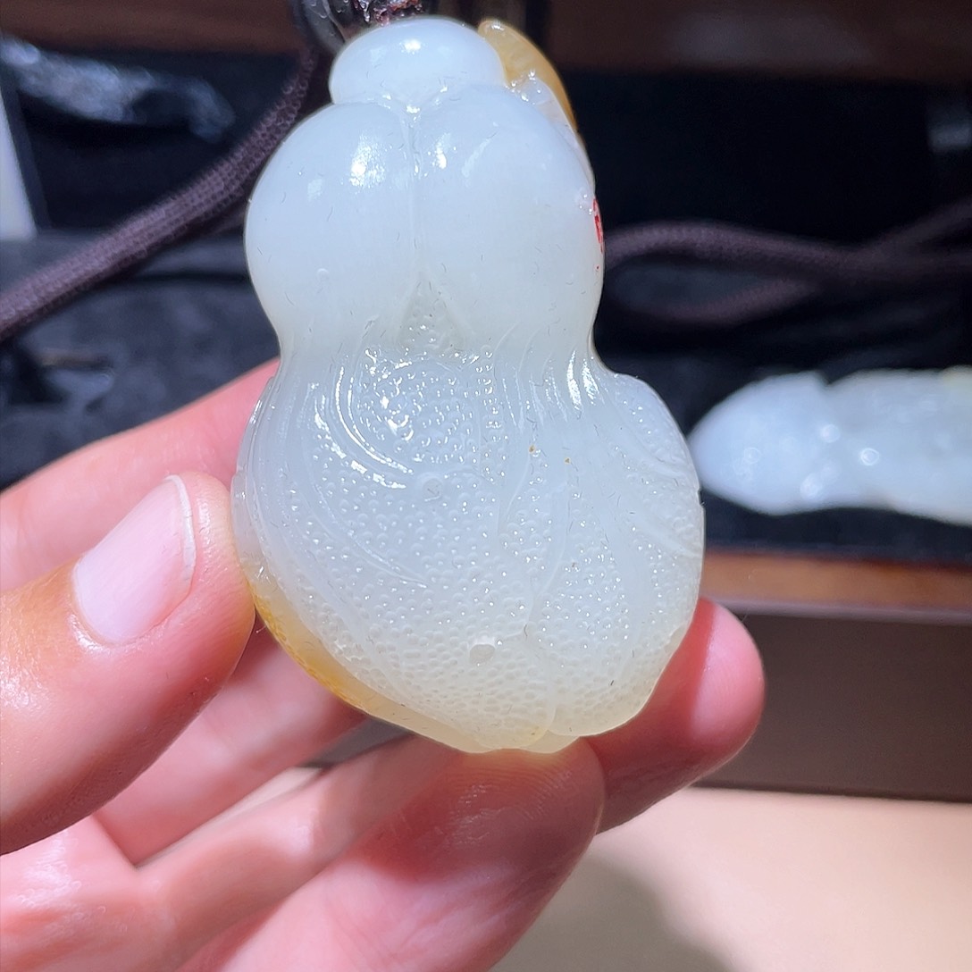 和田玉颈饰未镶嵌A7 